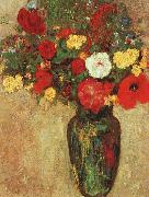 Odilon Redon Vase with Flowers France oil painting artist